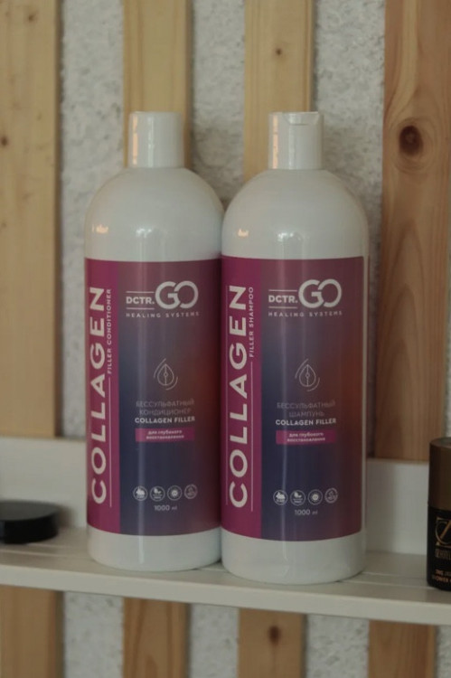 Dctr.Go. Набор для волос шампунь и кондиционер с коллагеном 1000 мл+1000 мл в Орле