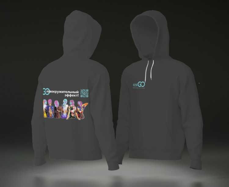 Худи с логотипом Dctr.Go в Орле