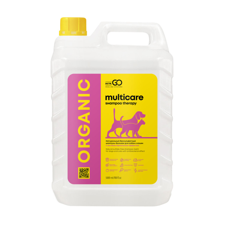 Dctr.Go Шампунь-бальзам для животных  Sнampoo Therapy "Мультиуход" 5000 мл в Орле